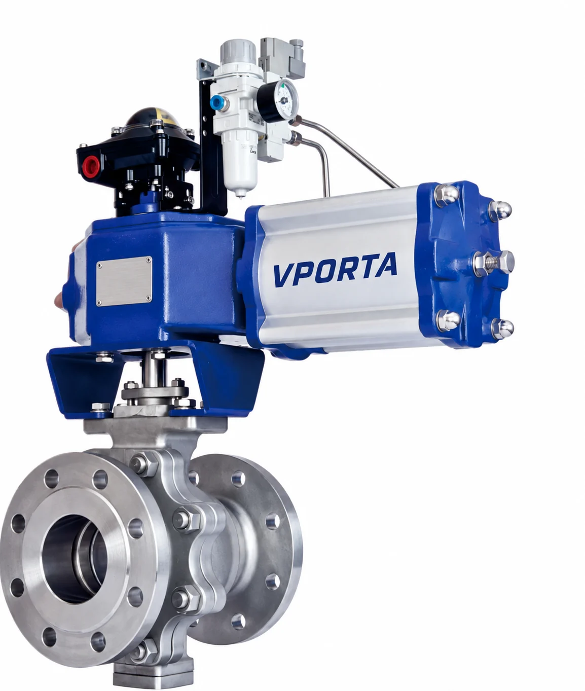 VPORTA Trunnion-mounted ball valve — catalogue product photograph